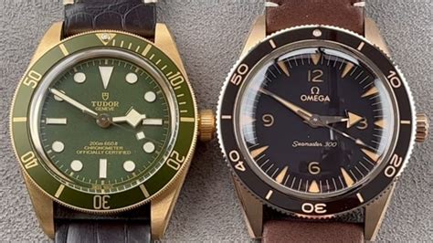 omega seamaster 300m vs tudor black bay 58